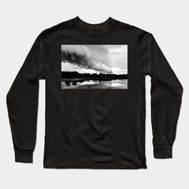 "Storm Cloud Descends" Long Sleeve T-Shirt by Colette22